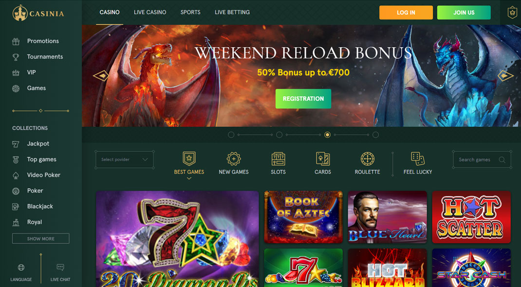 Top Canadian Online Casino